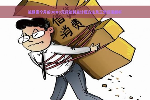 逾期两个月的3000元贷款利息计算方法及正常范围解析