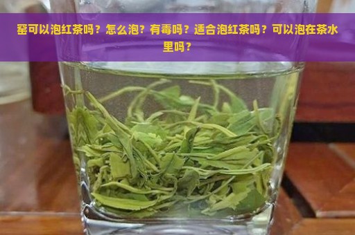 窑可以泡红茶吗？怎么泡？有毒吗？适合泡红茶吗？可以泡在茶水里吗？