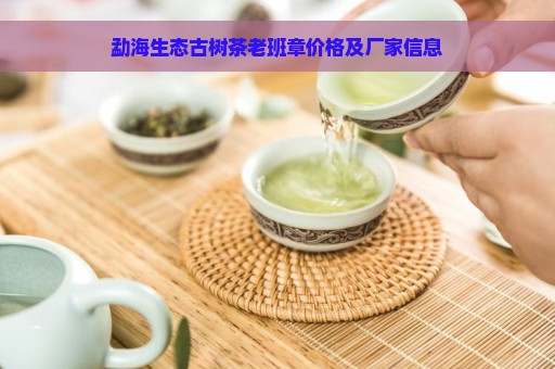 勐海生态古树茶老班章价格及厂家信息