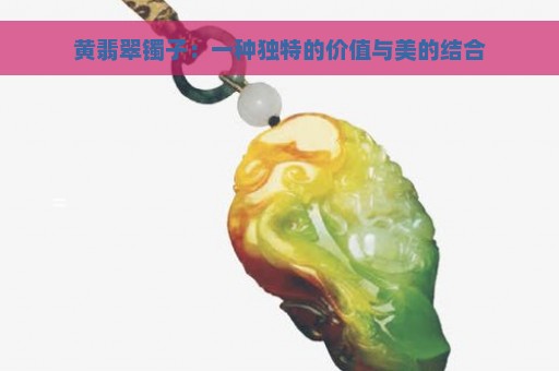 黄翡翠镯子：一种独特的价值与美的结合