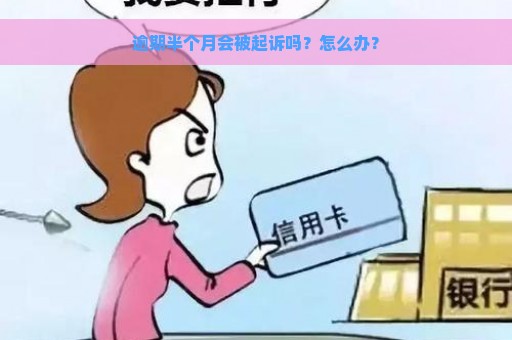 逾期半个月会被起诉吗？怎么办？