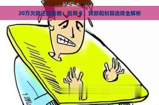 20万欠款还款策略：信用卡、贷款和划算选择全解析