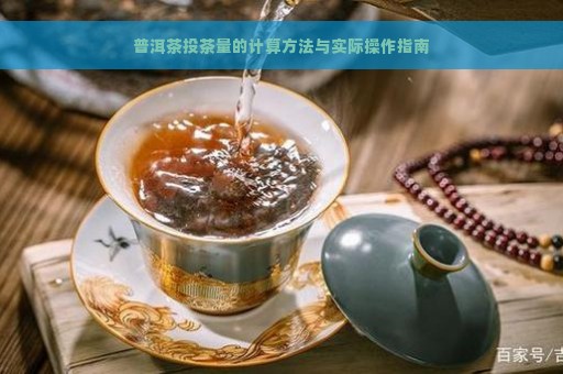 普洱茶投茶量的计算方法与实际操作指南