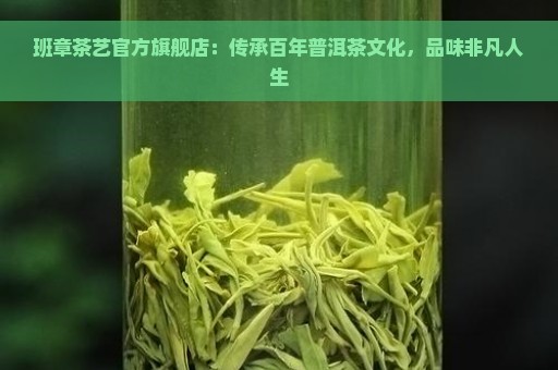 班章茶艺官方旗舰店：传承百年普洱茶文化，品味非凡人生