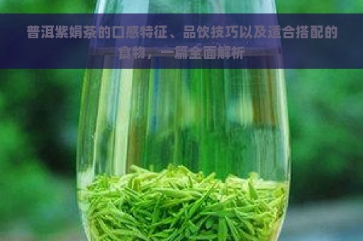 普洱紫娟茶的口感特征、品饮技巧以及适合搭配的食物，一篇全面解析