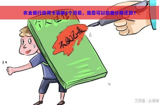 农业银行信用卡逾期5个月后，是否可以协商分期还款？