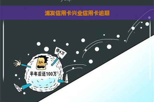 浦发信用卡兴业信用卡逾期