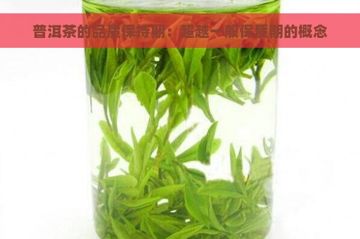 普洱茶的品质保持期：超越一般保质期的概念