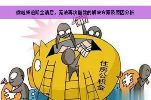 微粒贷逾期全清后，无法再次借款的解决方案及原因分析