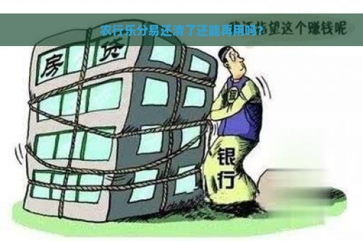 农行乐分易还清了还能再用吗？