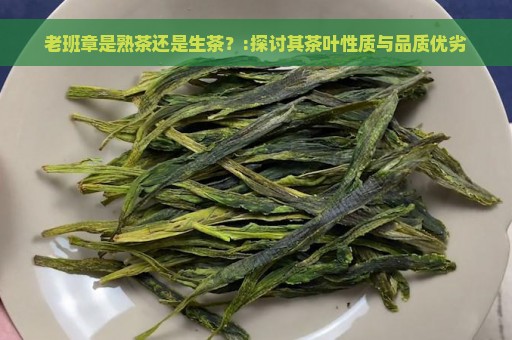 老班章是熟茶还是生茶？:探讨其茶叶性质与品质优劣