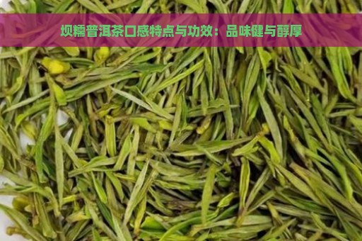 坝糯普洱茶口感特点与功效：品味健与醇厚