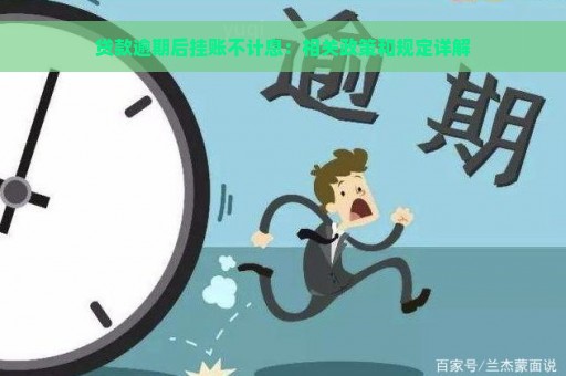 贷款逾期后挂账不计息：相关政策和规定详解