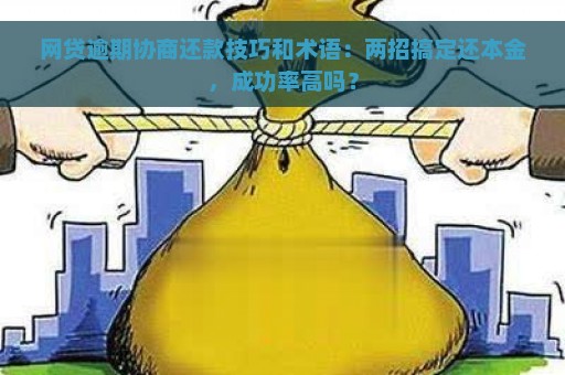 网贷逾期协商还款技巧和术语：两招搞定还本金，成功率高吗？