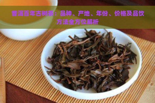 普洱百年古树茶：品种、产地、年份、价格及品饮方法全方位解析