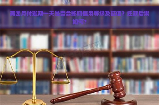 美团月付逾期一天是否会影响信用等级及征信？还款后果如何？