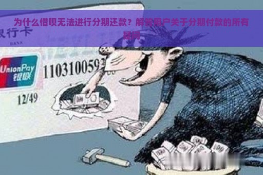 为什么借呗无法进行分期还款？解答用户关于分期付款的所有疑问