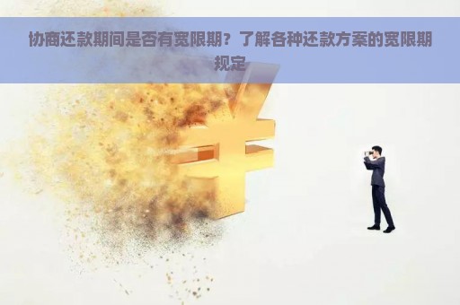 协商还款期间是否有宽限期？了解各种还款方案的宽限期规定