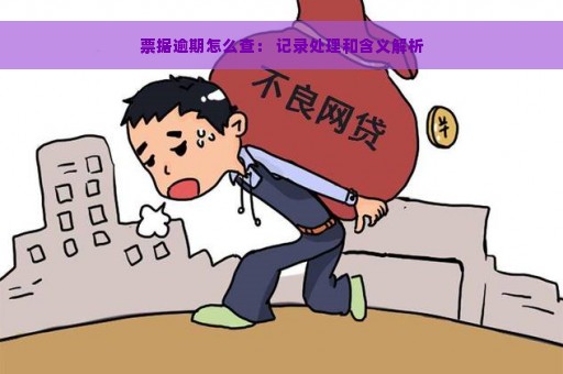 票据逾期怎么查： 记录处理和含义解析