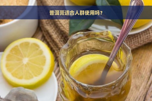 普洱膏适合人群使用吗？