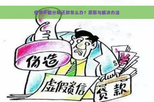 借呗不能分期还款怎么办？原因与解决办法