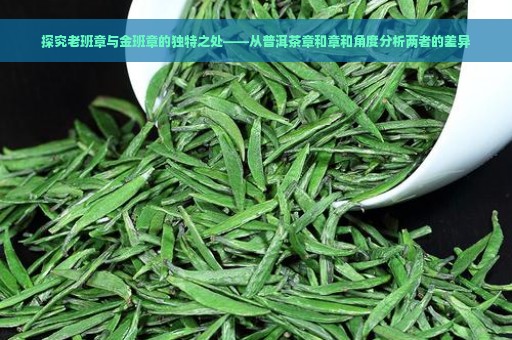 探究老班章与金班章的独特之处——从普洱茶章和章和角度分析两者的差异