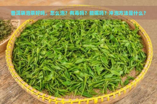 普洱袋泡茶好吗，怎么泡？有毒吗？能喝吗？冲泡方法是什么？