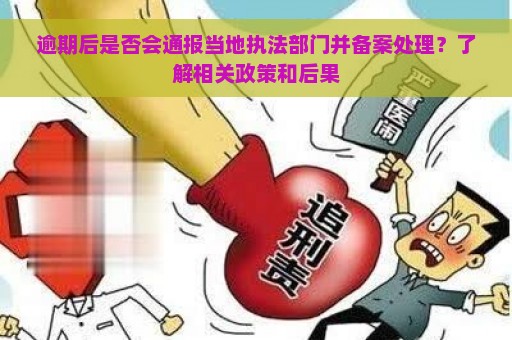 逾期后是否会通报当地执法部门并备案处理？了解相关政策和后果