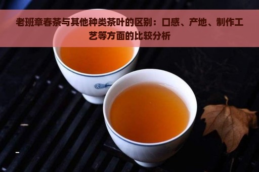 老班章春茶与其他种类茶叶的区别：口感、产地、制作工艺等方面的比较分析