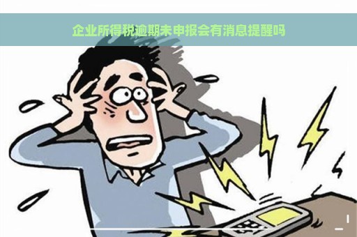 企业所得税逾期未申报会有消息提醒吗