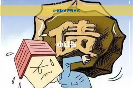 小微快贷还款方式