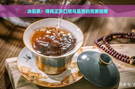 冰岛茶：寻找正宗口感与品质的完美指南