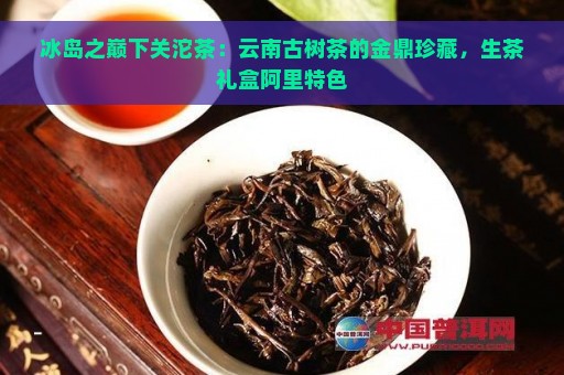 冰岛之巅下关沱茶：云南古树茶的金鼎珍藏，生茶礼盒阿里特色