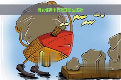 浦发信用卡云取现怎么还款