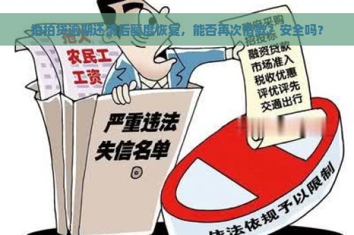 拍拍贷逾期还清后额度恢复，能否再次借款？安全吗？