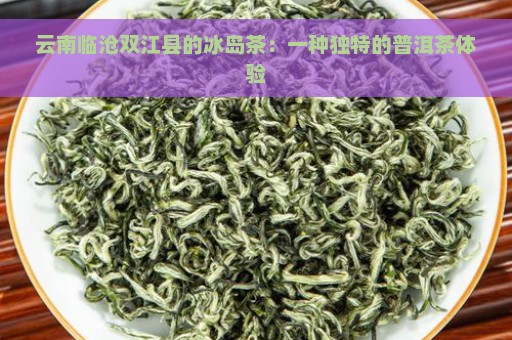 云南临沧双江县的冰岛茶：一种独特的普洱茶体验