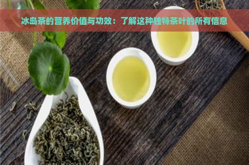 冰岛茶的营养价值与功效：了解这种独特茶叶的所有信息