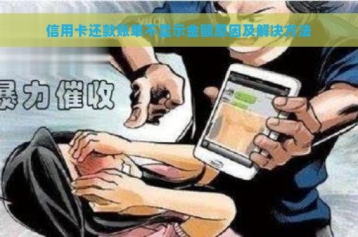 信用卡还款账单不显示金额原因及解决方法