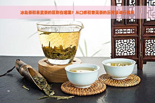 冰岛茶和易武茶的区别在哪里？从口感和普洱茶的历背景进行解析