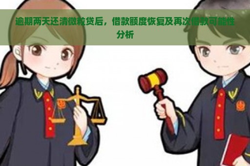 逾期两天还清微粒贷后，借款额度恢复及再次借款可能性分析