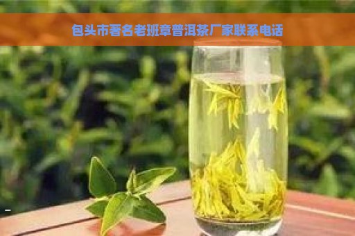 包头市著名老班章普洱茶厂家联系电话