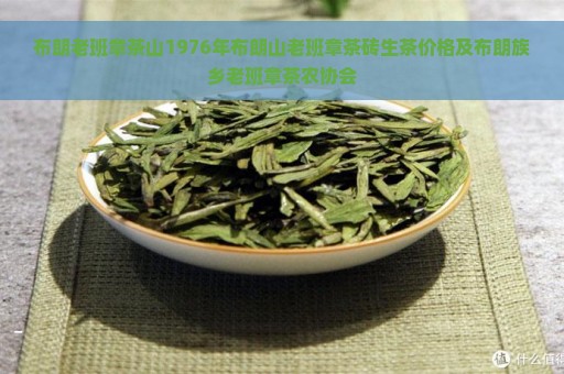 布朗老班章茶山1976年布朗山老班章茶砖生茶价格及布朗族乡老班章茶农协会