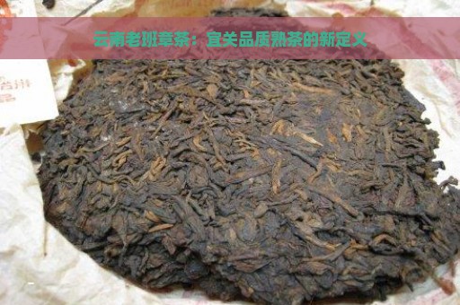 云南老班章茶：宜关品质熟茶的新定义