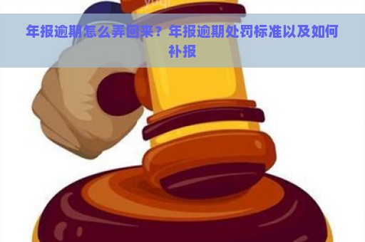 年报逾期怎么弄回来？年报逾期处罚标准以及如何补报