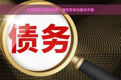 社保医保与网贷逾期：潜在影响与解决方案