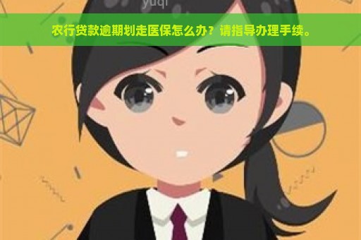 农行贷款逾期划走医保怎么办？请指导办理手续。