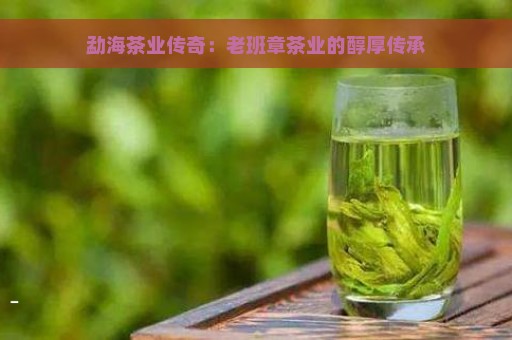 勐海茶业传奇：老班章茶业的醇厚传承