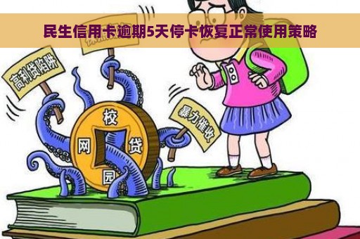 民生信用卡逾期5天停卡恢复正常使用策略