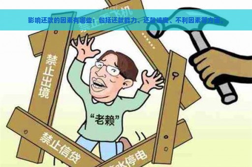 影响还款的因素有哪些：包括还款能力、还款速度、不利因素等方面。