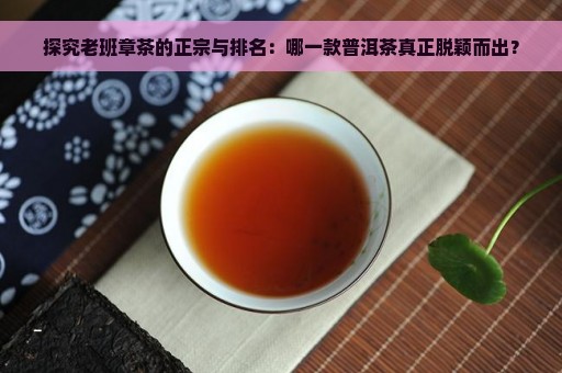 探究老班章茶的正宗与排名：哪一款普洱茶真正脱颖而出？